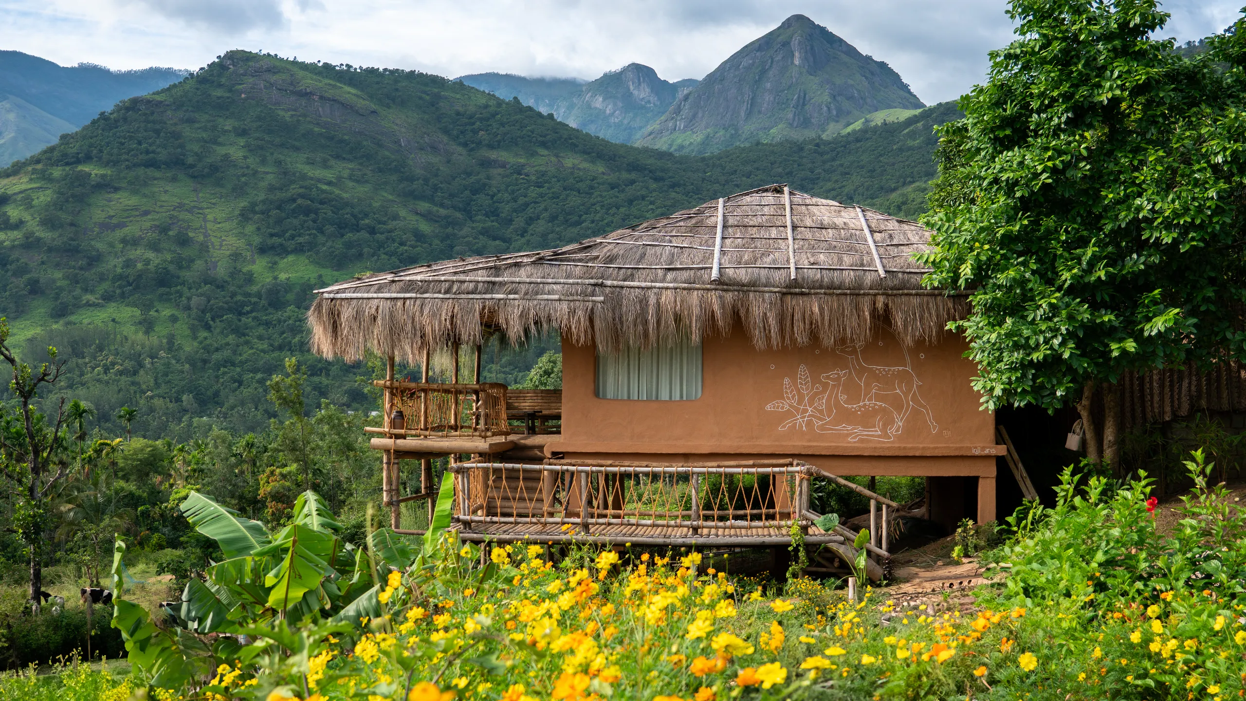 peaceful family stay in munnar